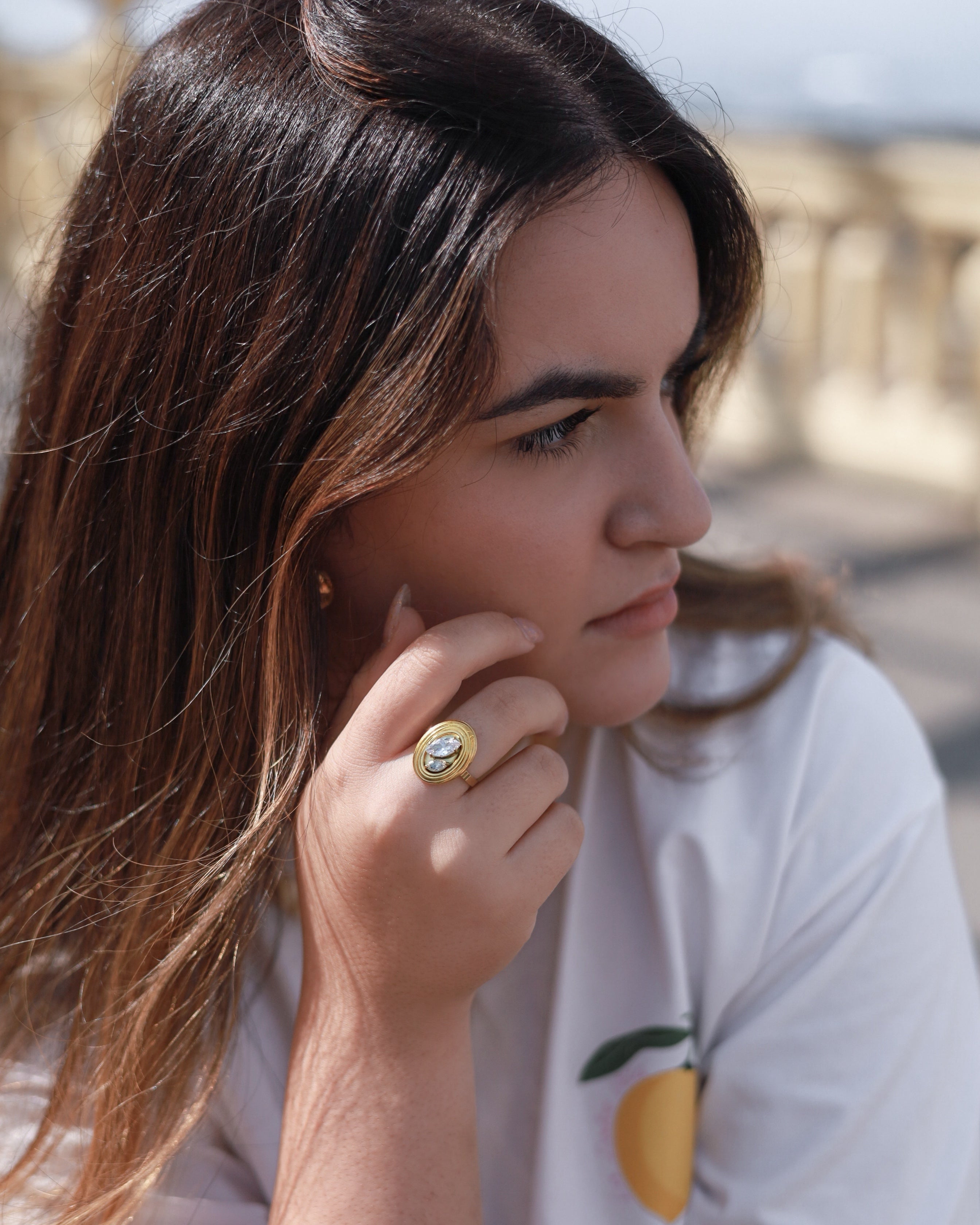 Anel Statement Shine