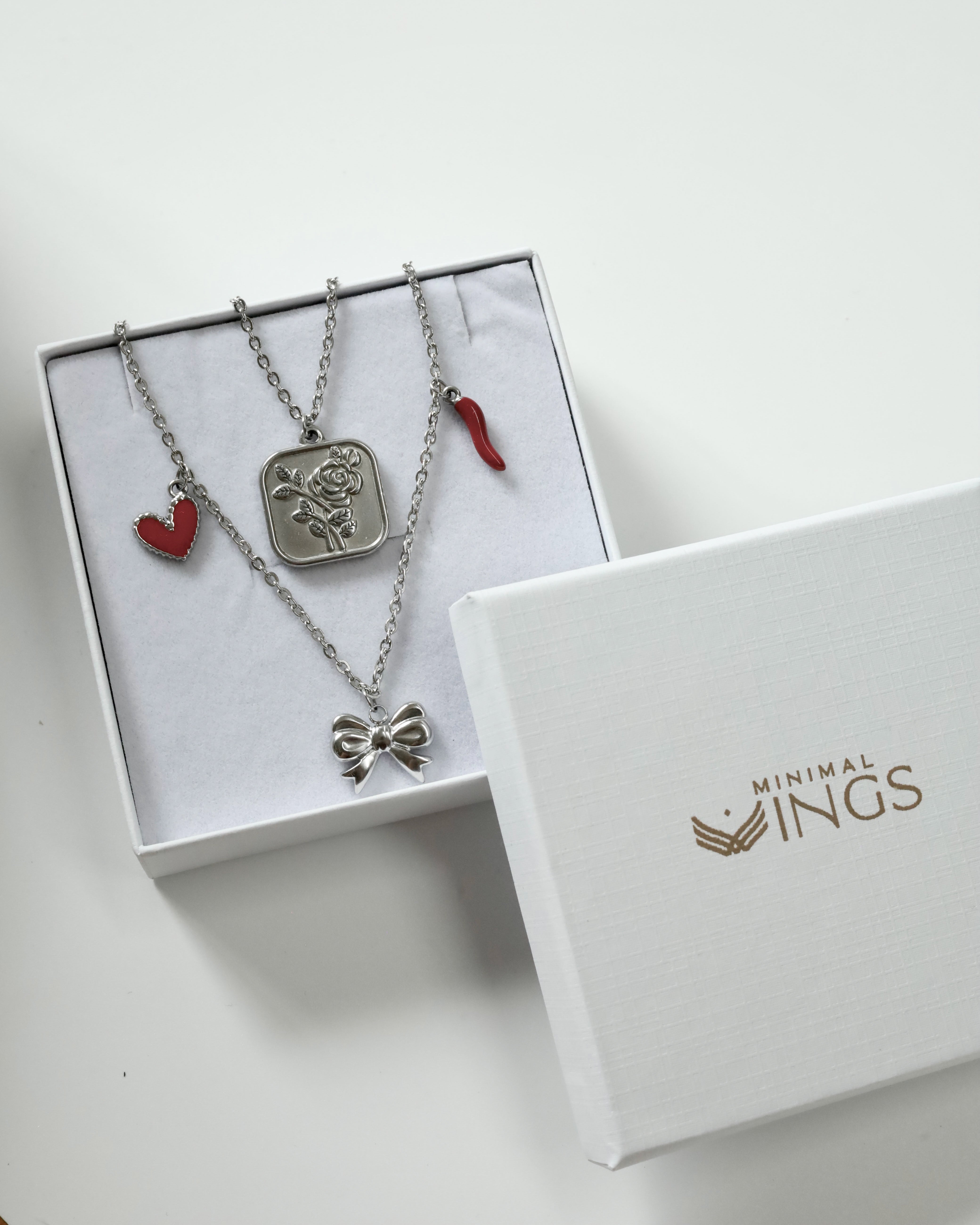 Double Charm Necklace