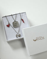 Double Charm Necklace