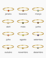Anel Birthstone