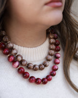 Colar Falling Leaves