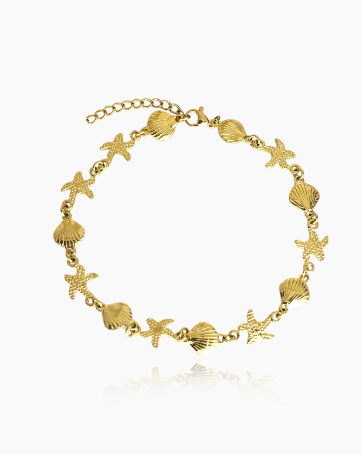 Pulseira pé Star Shell