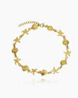 Pulseira pé Star Shell