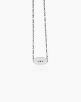 Colar personalizado com gravação a laser de texto ou caligrafia