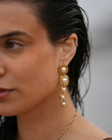 Brincos Pearl Rain