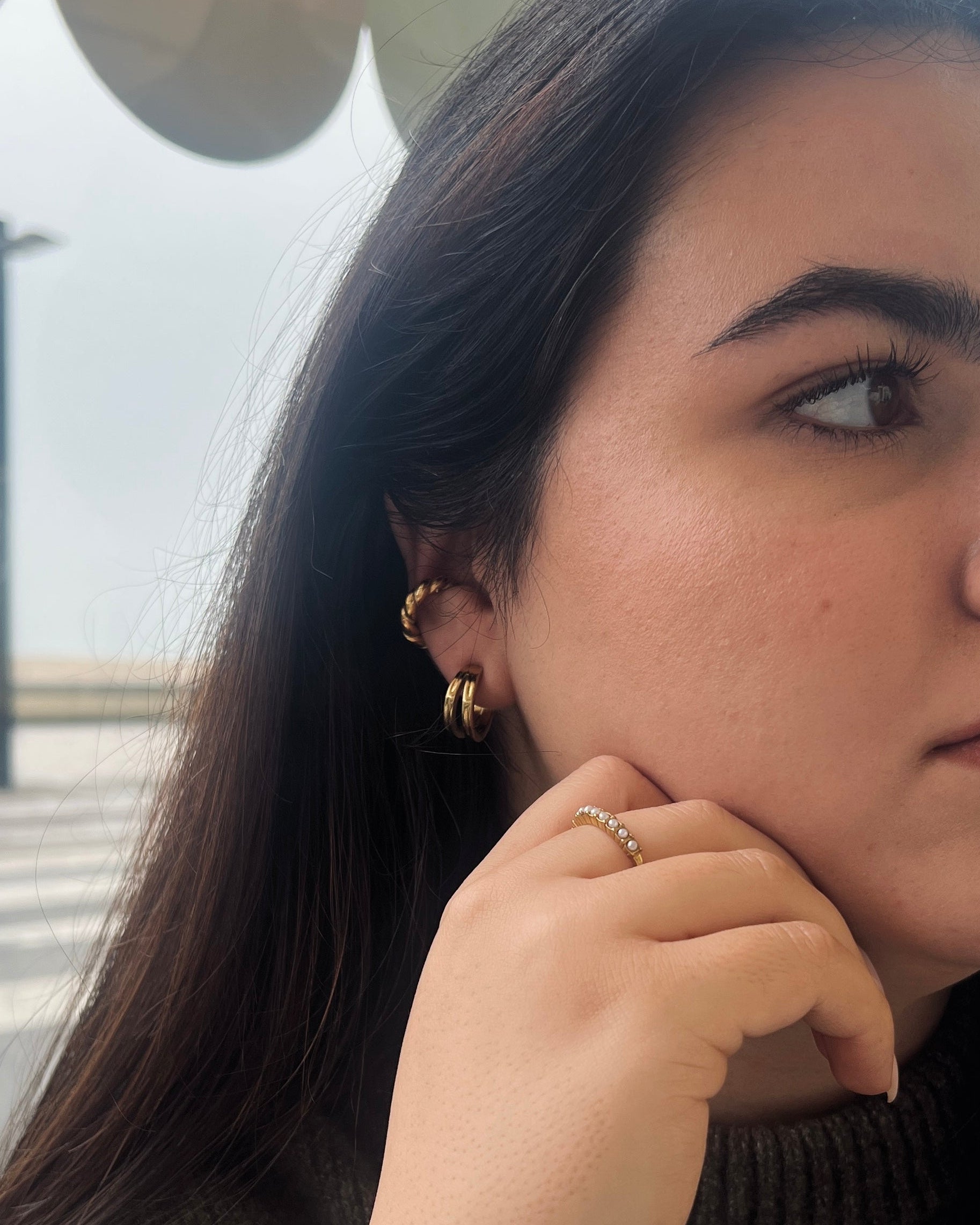 Earcuff Trançado