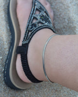 Smooth foot bracelet