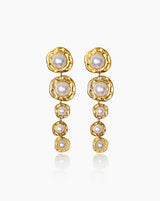 Brincos Pearl Rain
