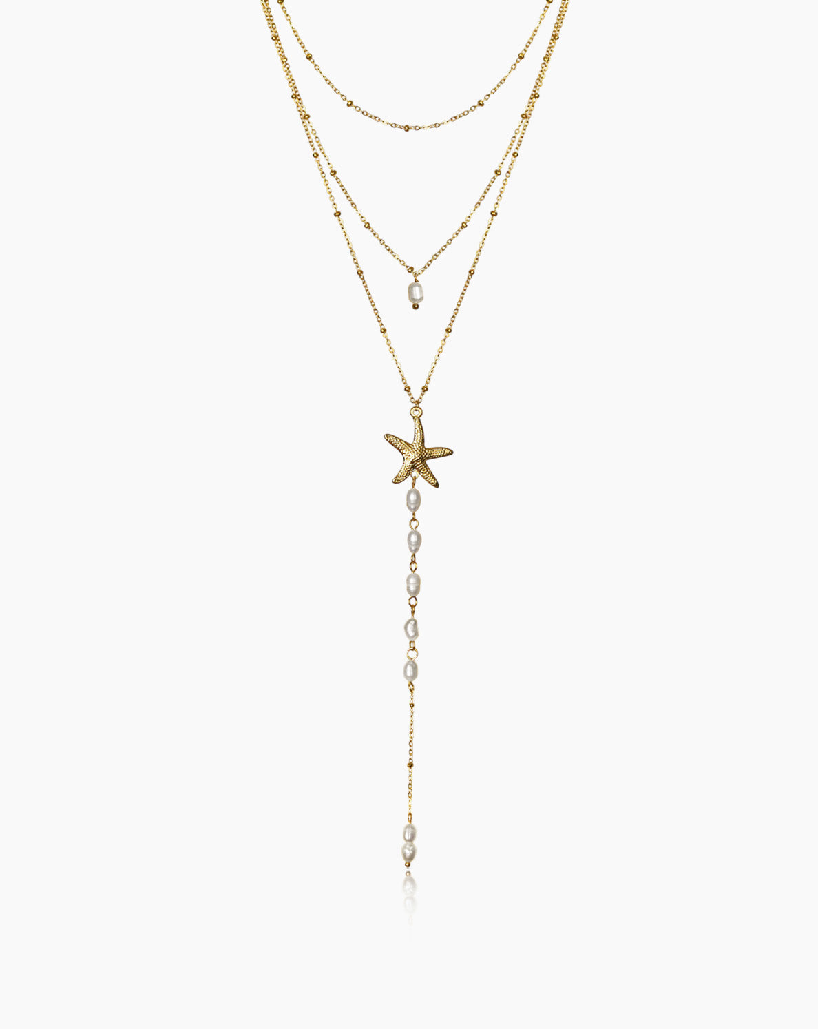 Colar Triple Star Pearl