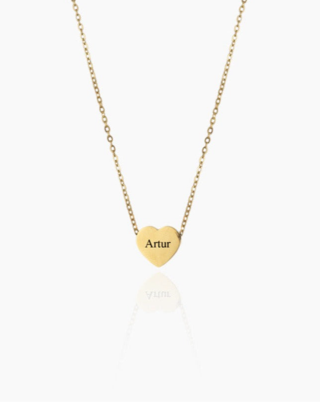 Colar Personalizado Coração