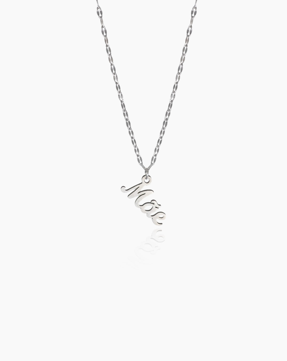 Colar "mãe" em aço inoxidável