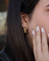 Brincos Golden Lines