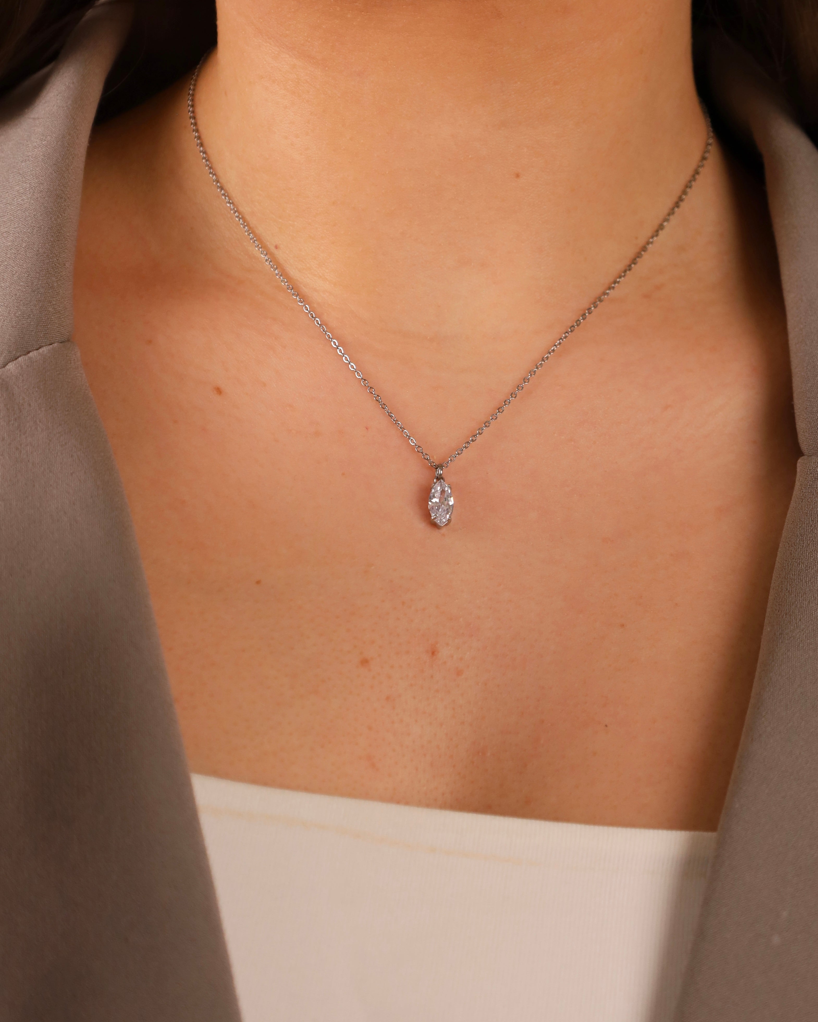 Solitaire Necklace