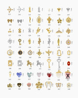 Charm Necklace Triplo