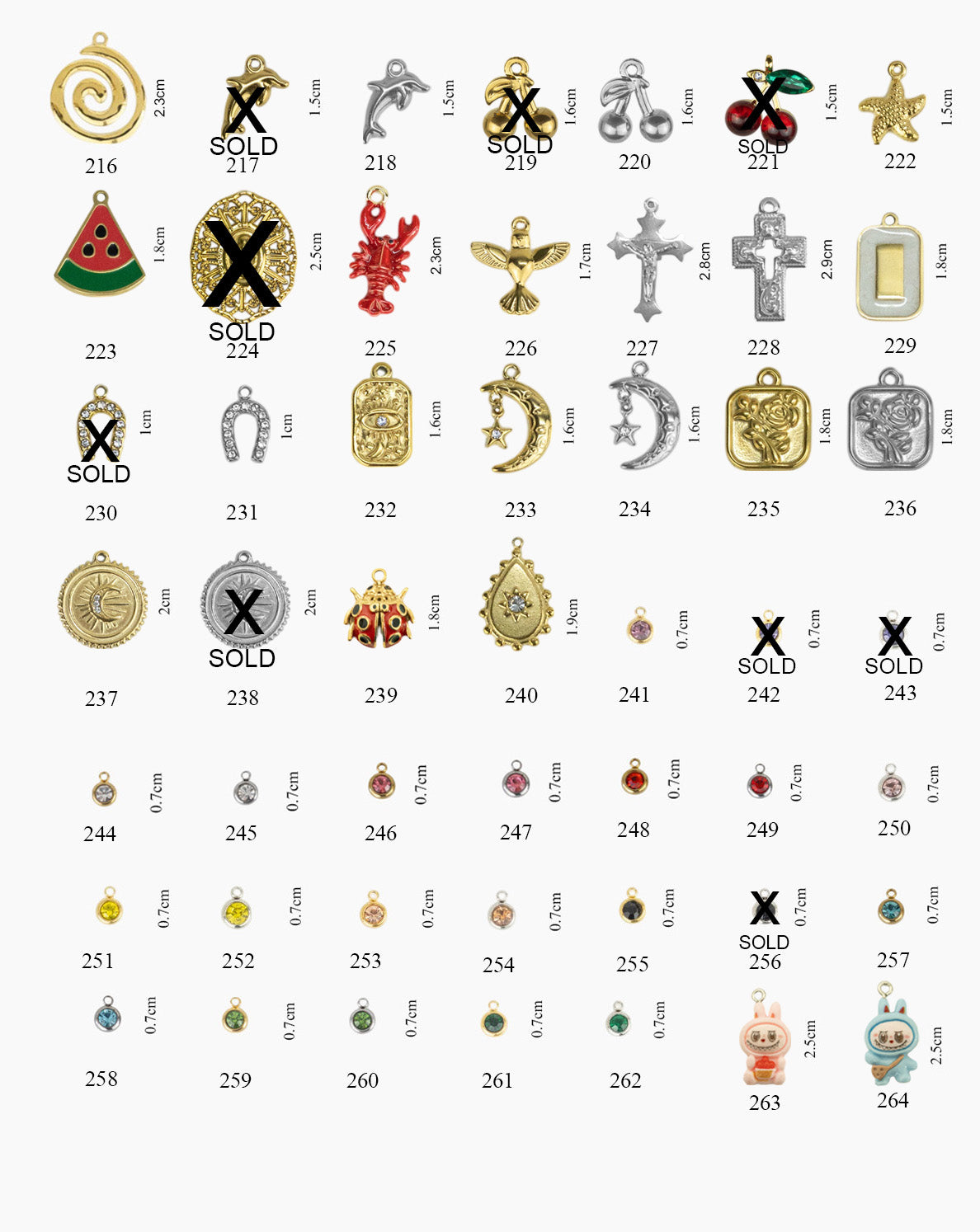 Charm Belt
