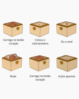 Caixa Giratória Flor