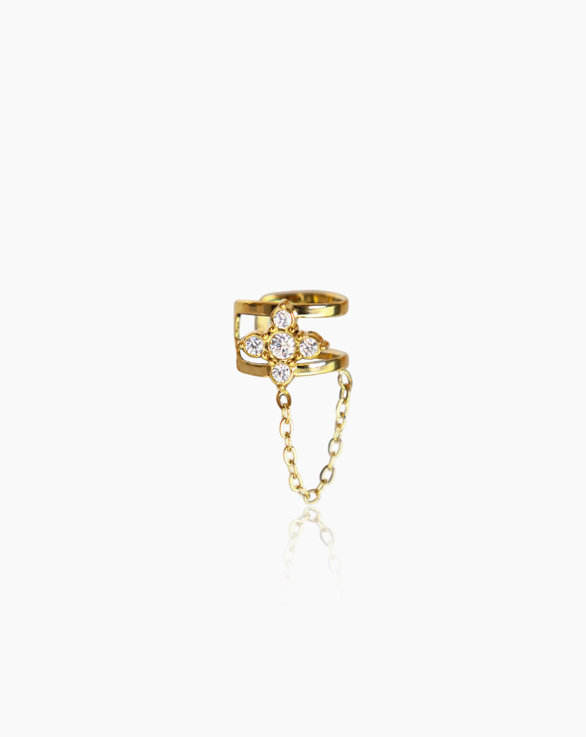 Earcuff Fleur Chain