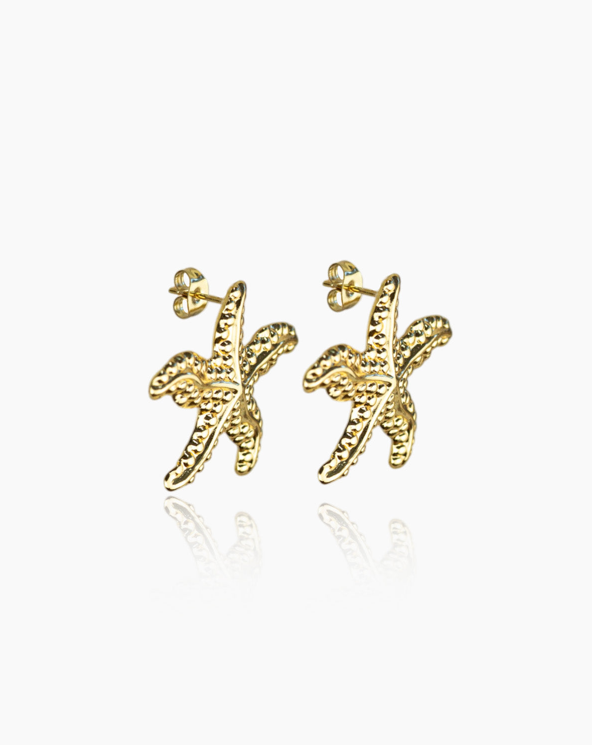 Brincos Golden Star