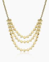 Colar Triplo Medalhas