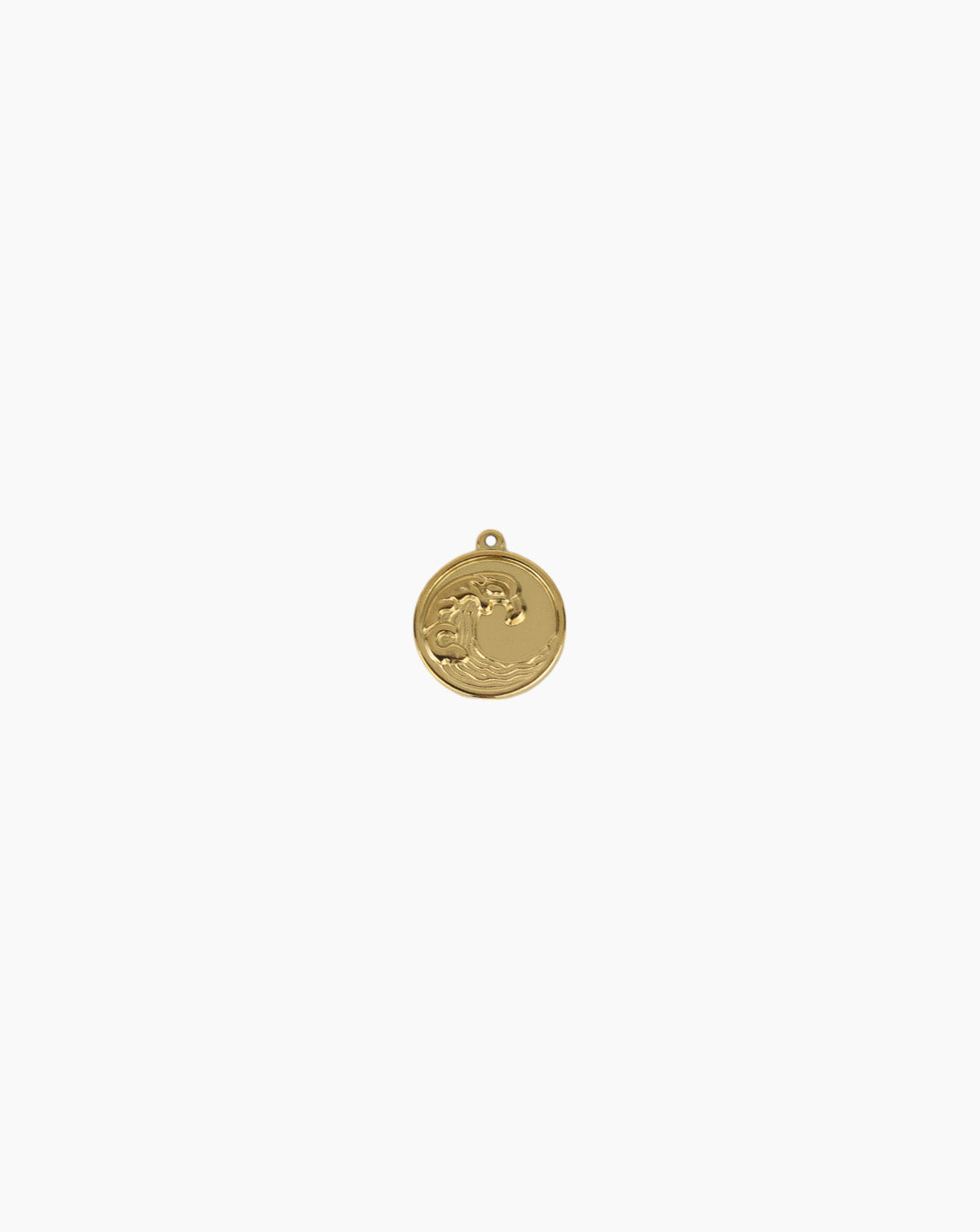Pendente Onda Dourado