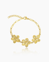 Triple Bloom Bracelet