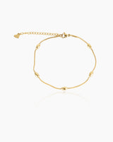 Rock foot bracelet