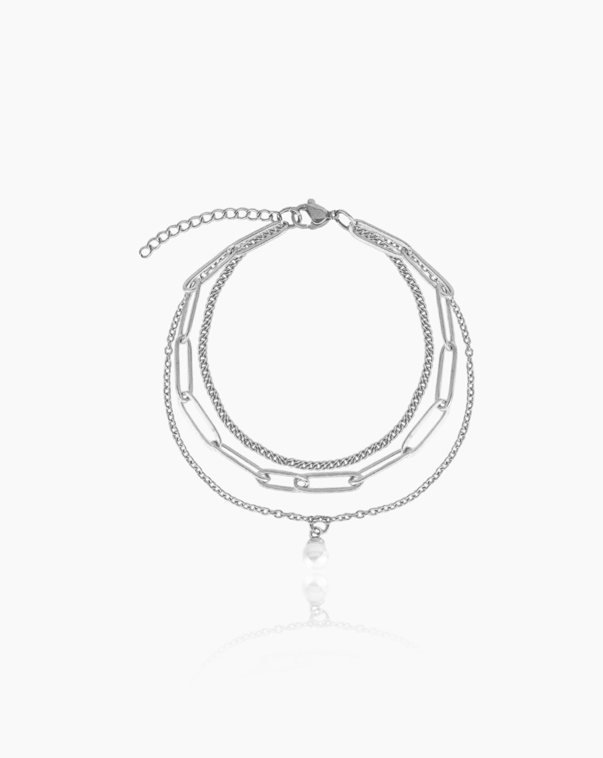 Pulseira Tripla Pérola