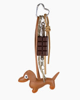 Brown Doggie Charm Bag