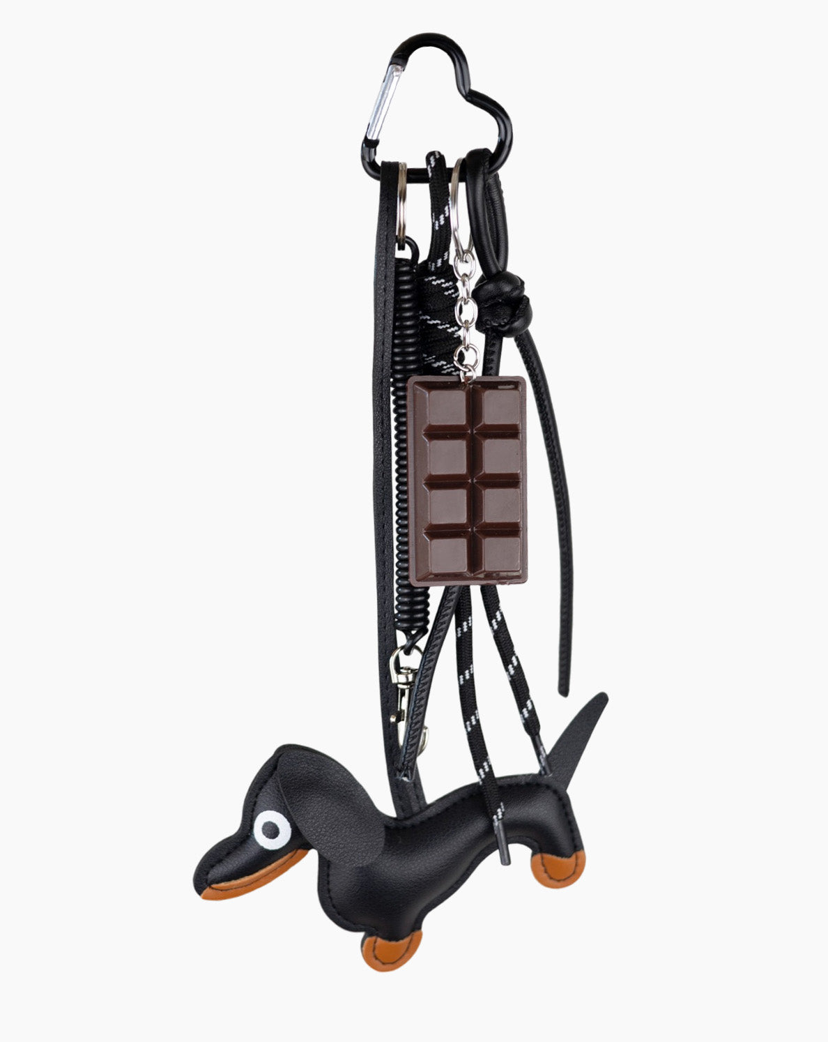 Black Doggie Charm Bag