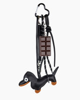 Black Doggie Charm Bag